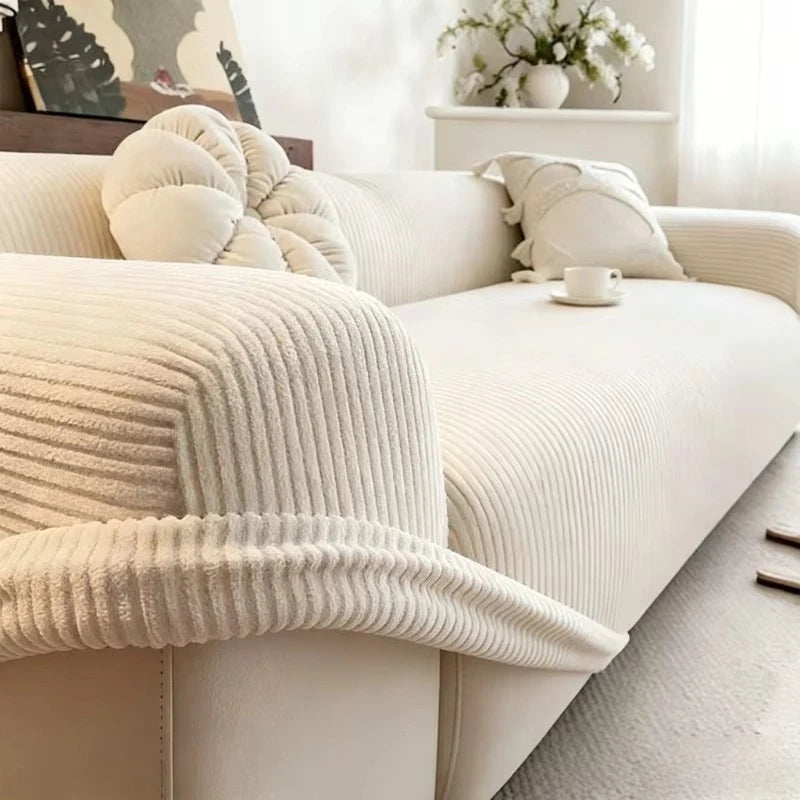 CozyCord Soft Stretch Sofa Cover