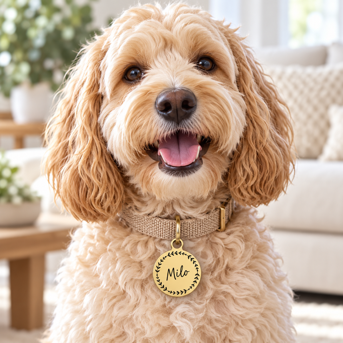PawPrint Personalized Pet ID Tag