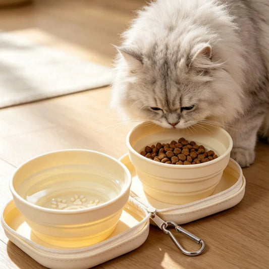 PawPack Portable Double Travel Bowl