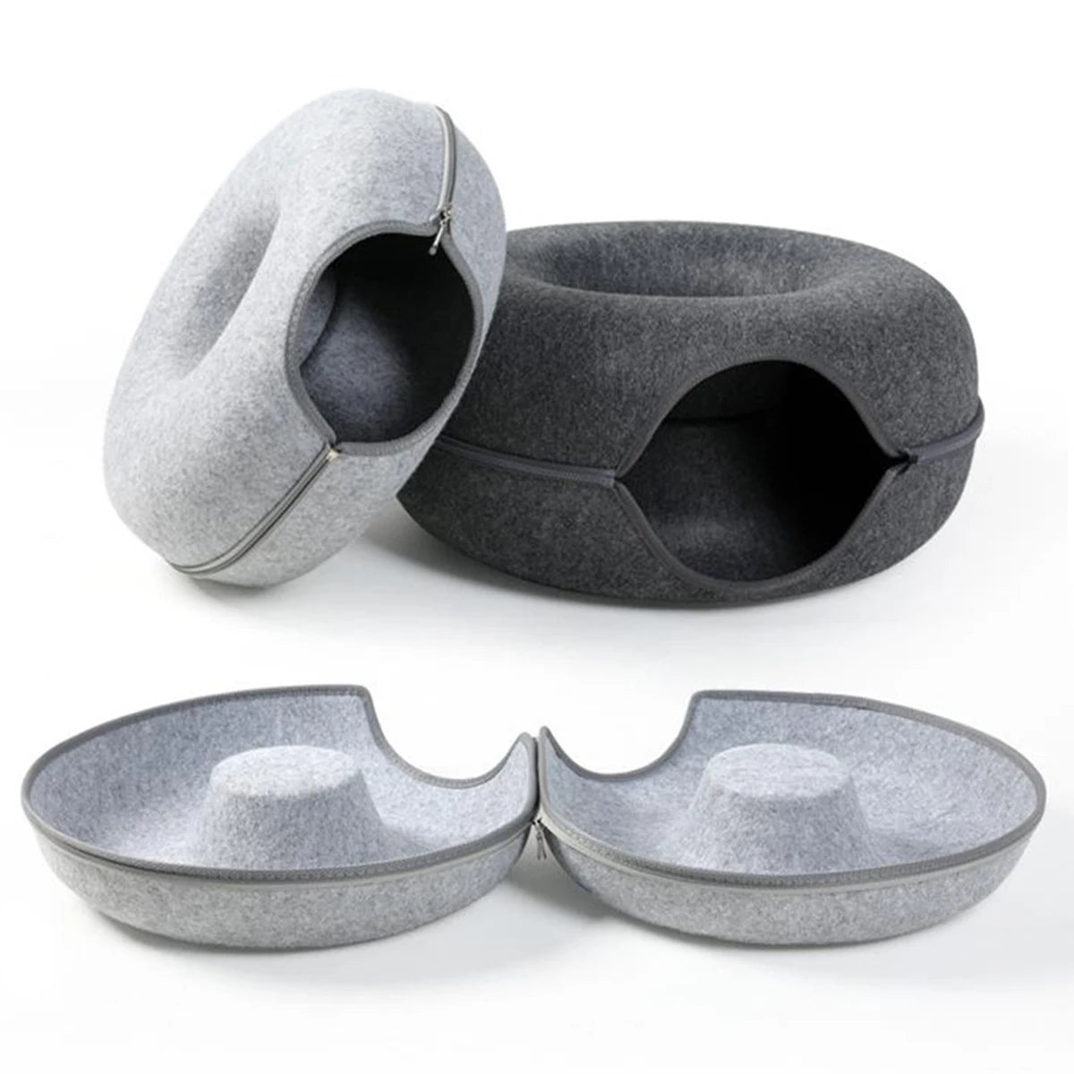 Cozy Interactive Cat Cave