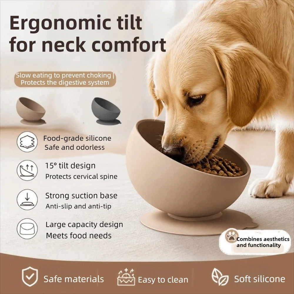 GripBowl Anti-Slip Elevated Pet Bowl