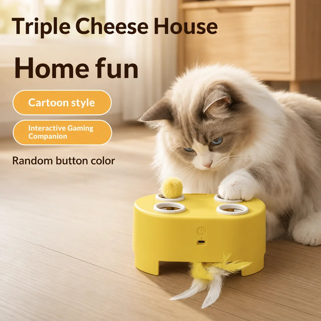 PeekPaw Interactive Hide & Seek Cat Toy