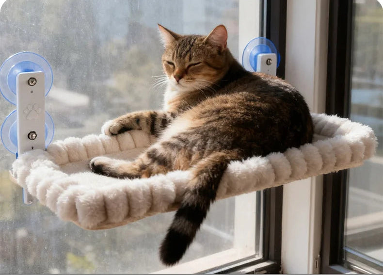 WindowNest Cozy Cat Window Hammock