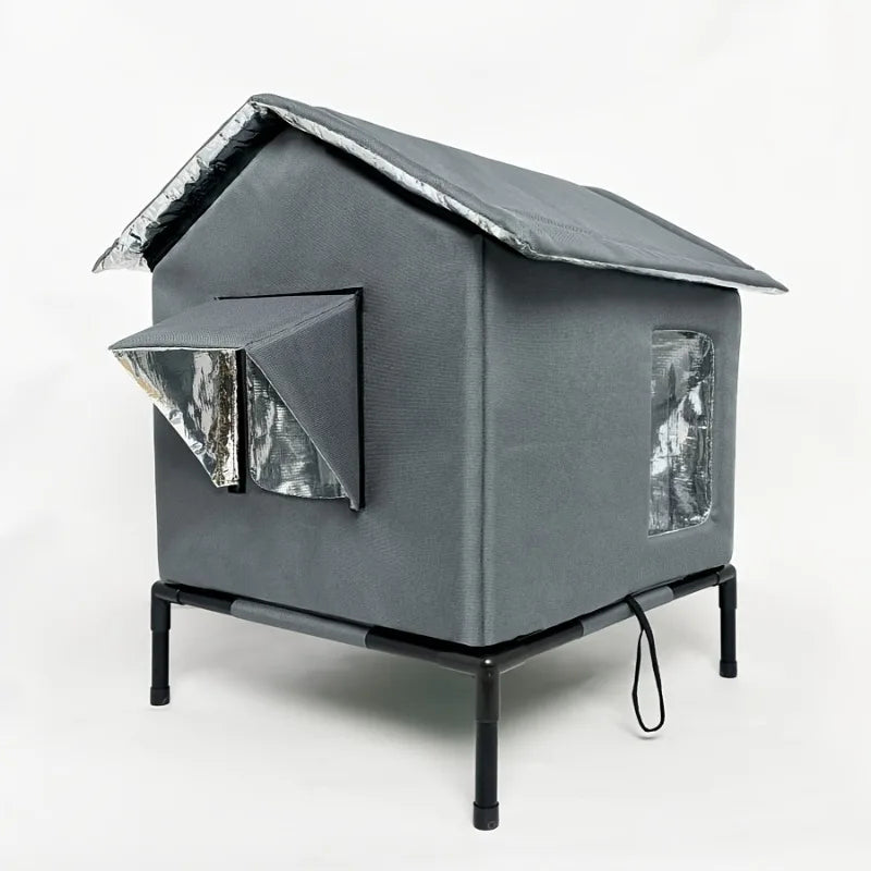 CozyGuard Insulated Outdoor Cat House