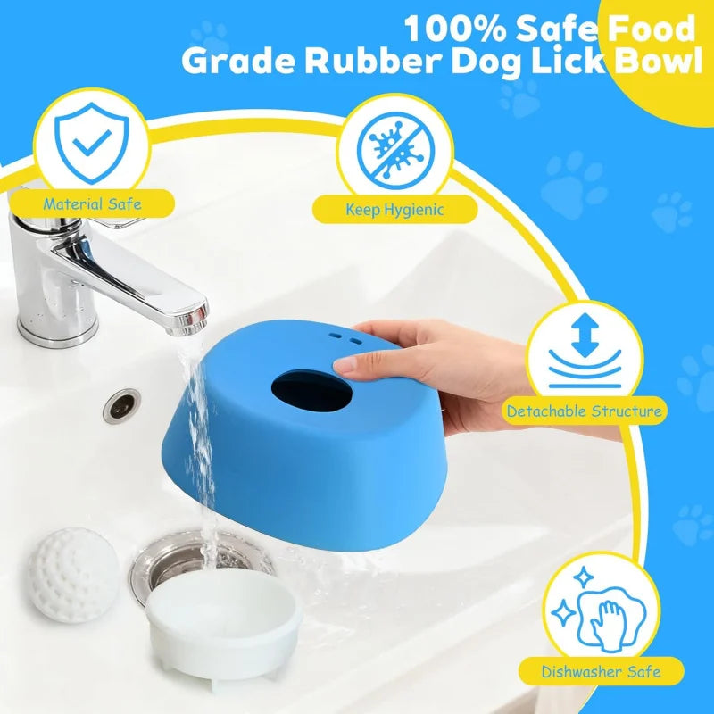 LickiRoll Slow Feeder Dog Bowl