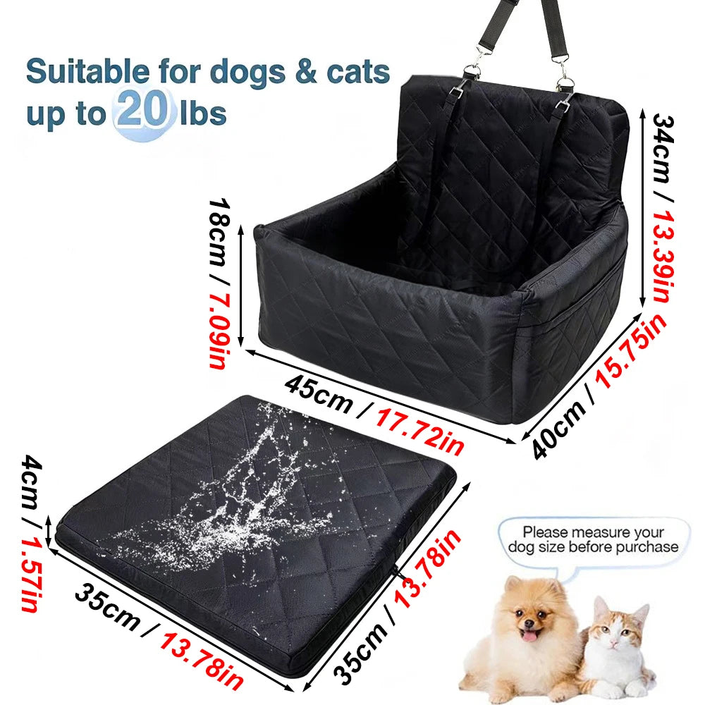 RideNest Pet Car Seat & Travel Bed