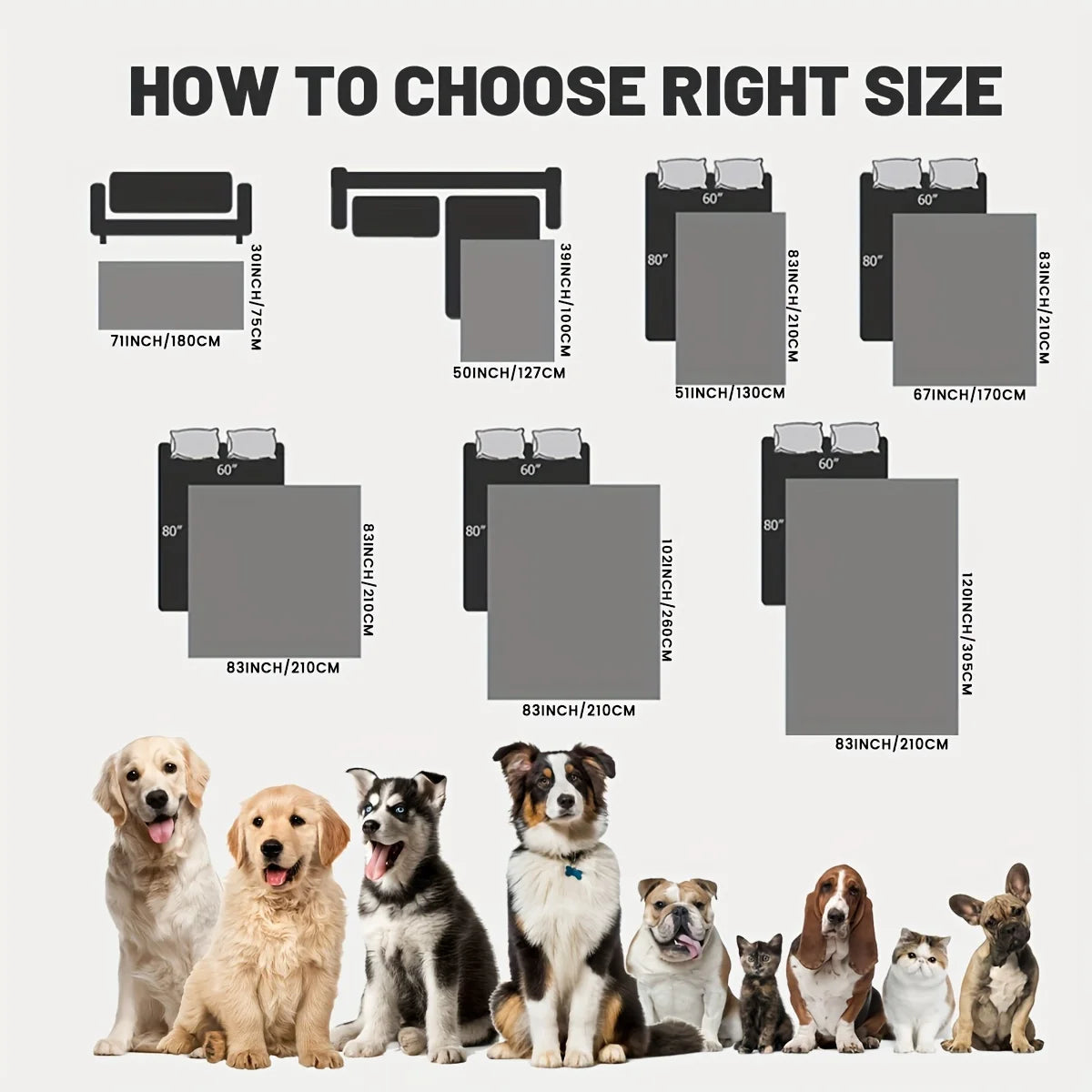 PawShield Waterproof & Non-Slip Pet Blanket