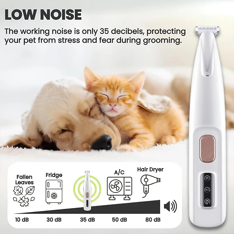 Rechargeable Paw & Detail Trimmer for Dogs & Cats