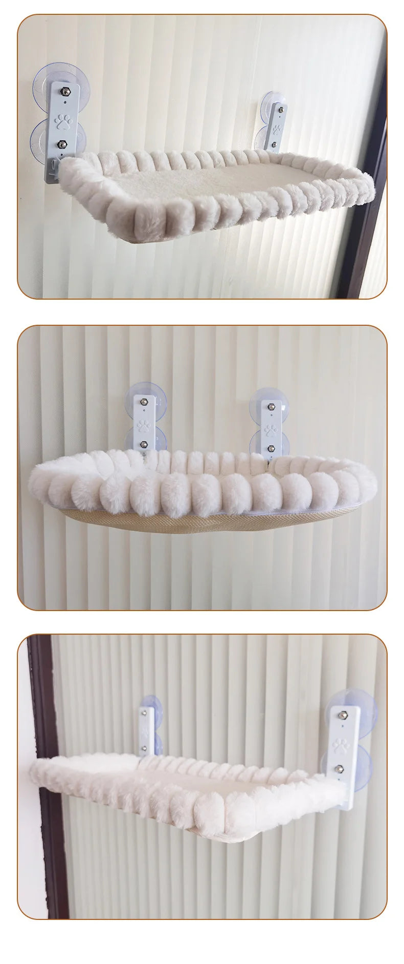 WindowNest Cozy Cat Window Hammock