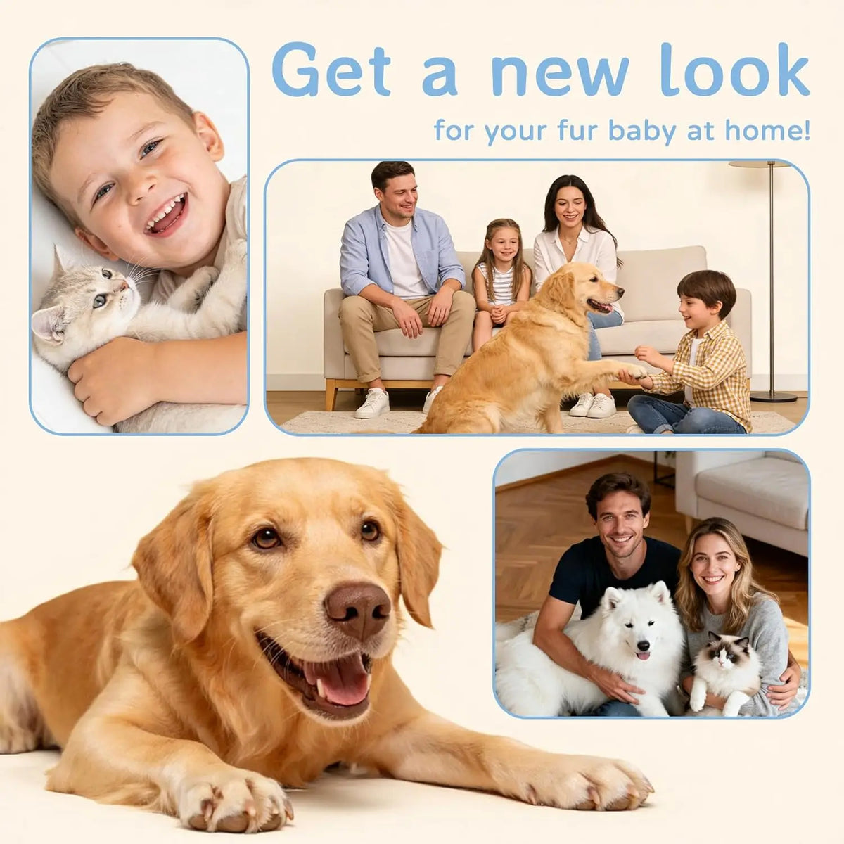 CleanPaws 7-in-1 Pet Grooming Vacuum