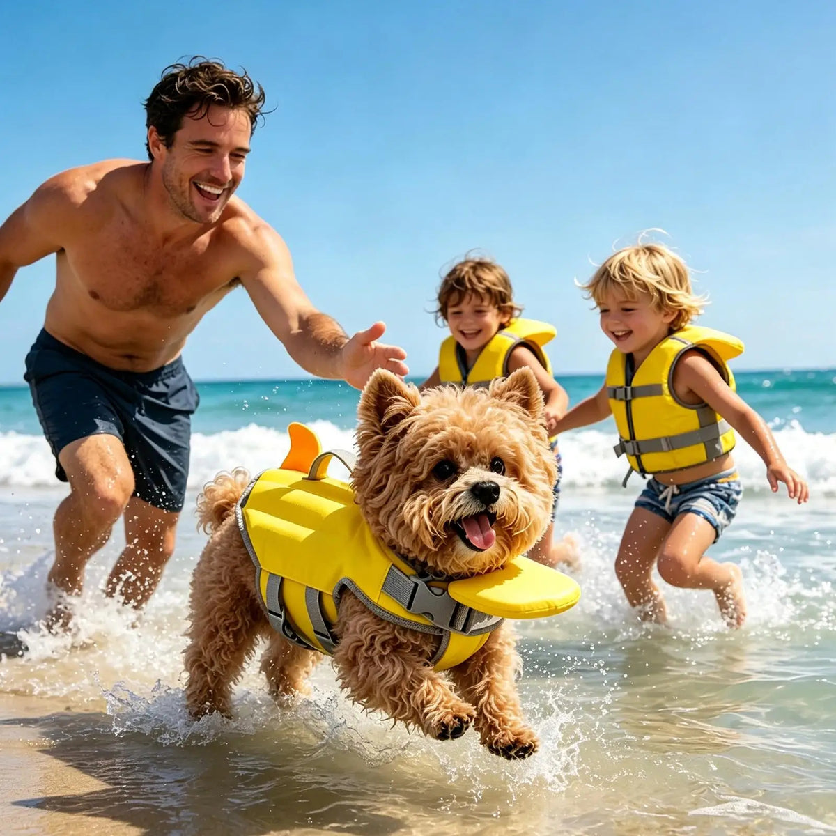 AquaPup High-Buoyancy Dog Life Jacket