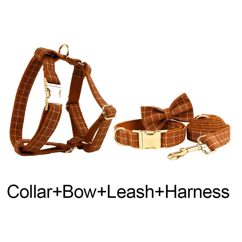 Personalized Cotton Dog Walk Set