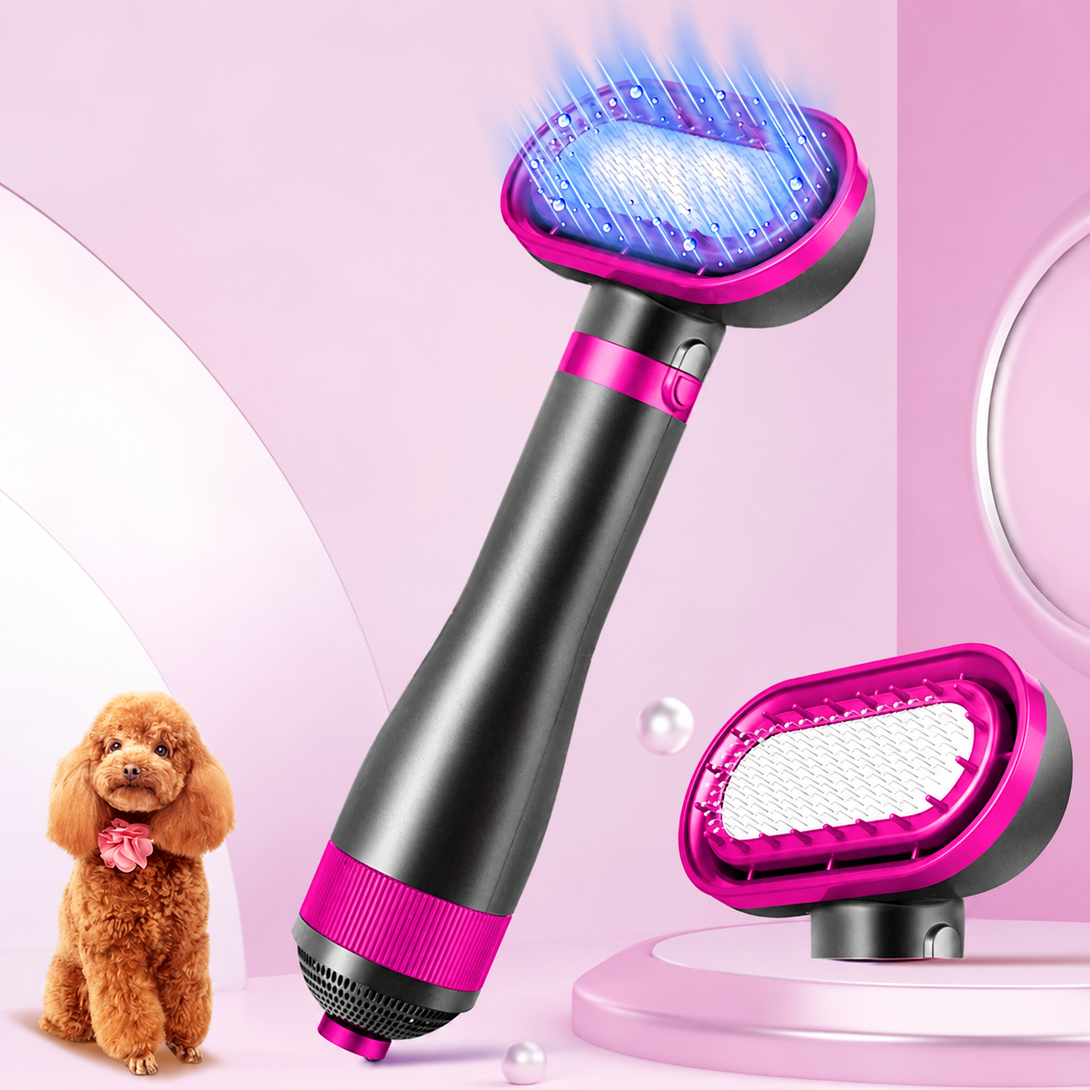 Pet Dryer & Grooming Brush