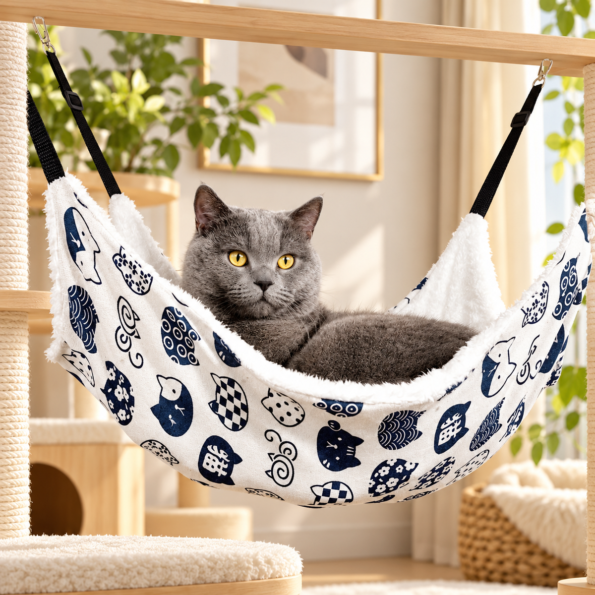 CozySwing Hanging Pet Hammock