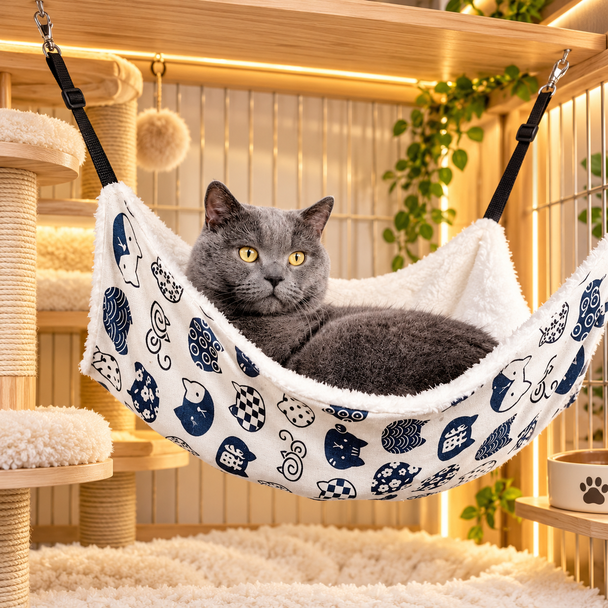 CozySwing Hanging Pet Hammock