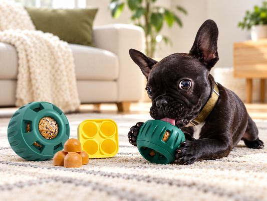 TreatRoll Interactive Dog Treat Ball & Freezer Mold