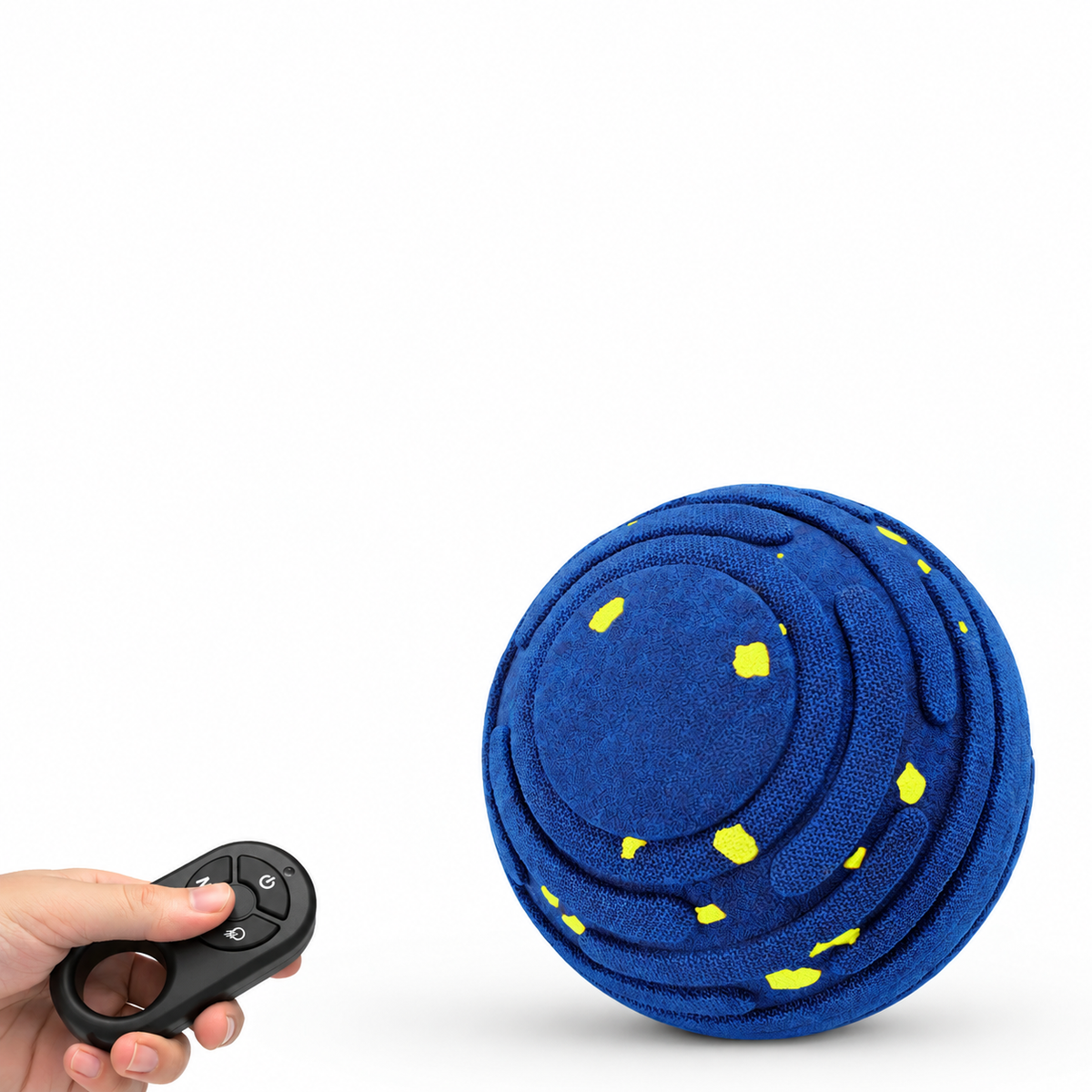 Smart Bounce Interactive Dog Ball – Rechargeable Remote-Control Toy