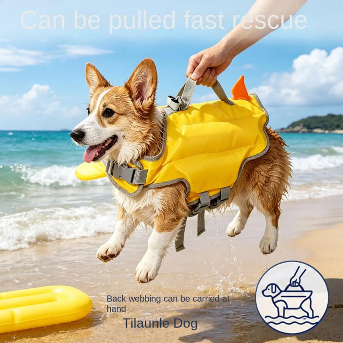 AquaPup  High-Buoyancy Dog Life Jacket