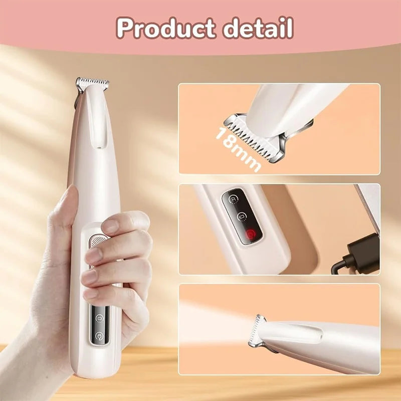 Rechargeable Paw & Detail Trimmer for Dogs & Cats