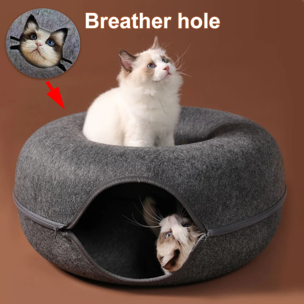 Cozy Interactive Cat Cave