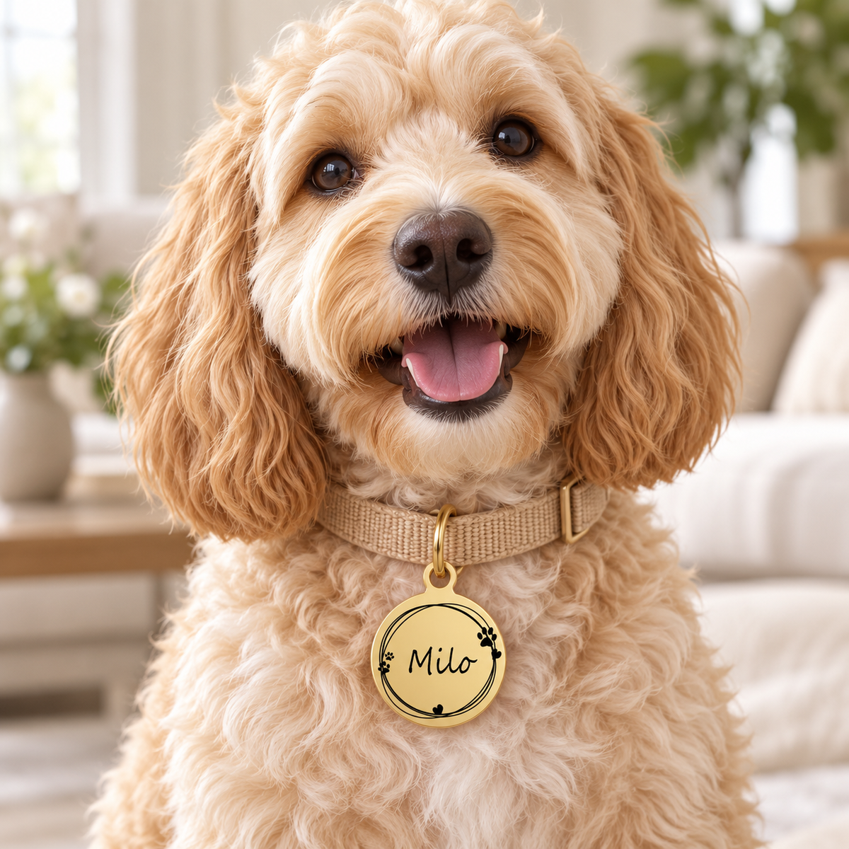 PawPrint Personalized Pet ID Tag