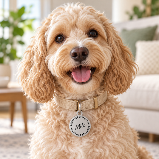 PawPrint Personalized Pet ID Tag