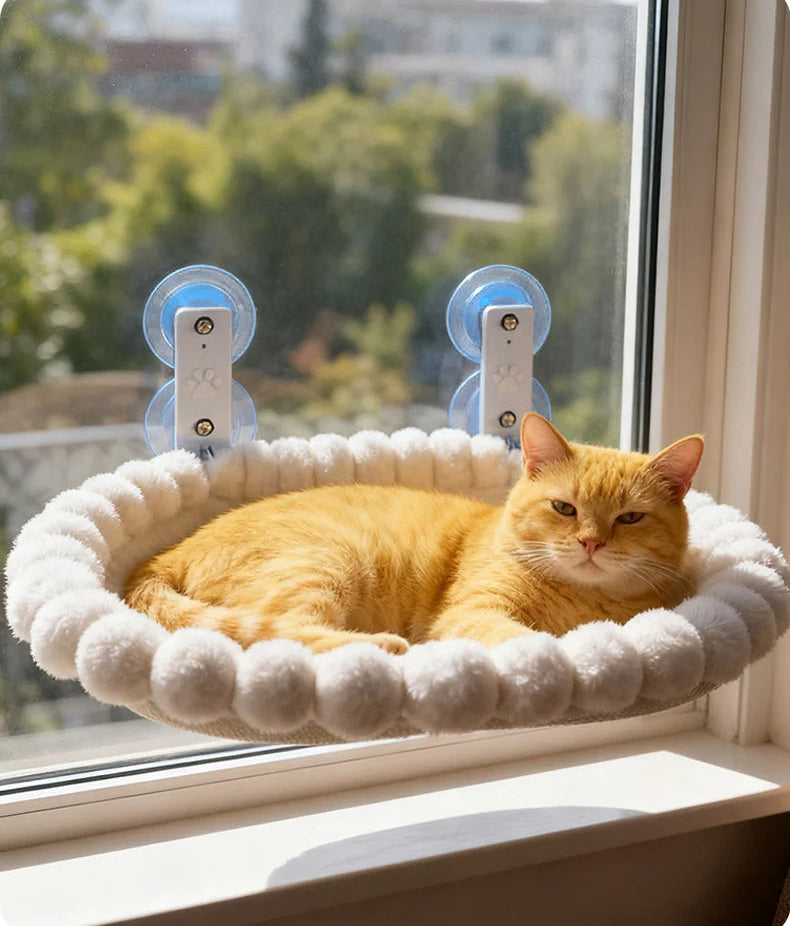 WindowNest Cozy Cat Window Hammock