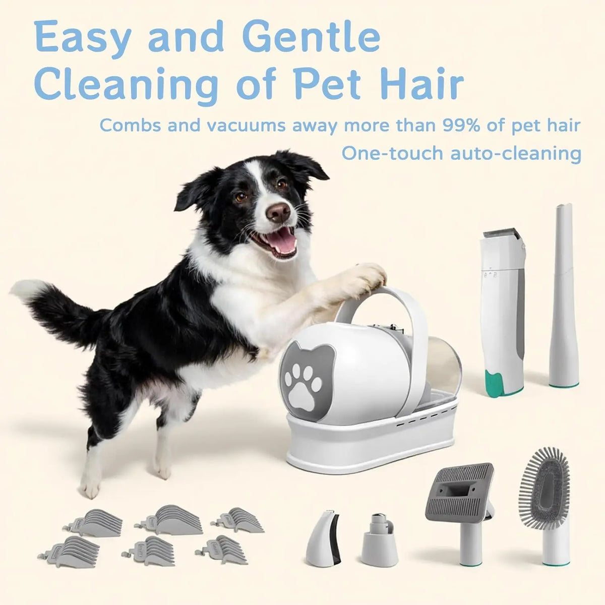 CleanPaws 7-in-1 Pet Grooming Vacuum