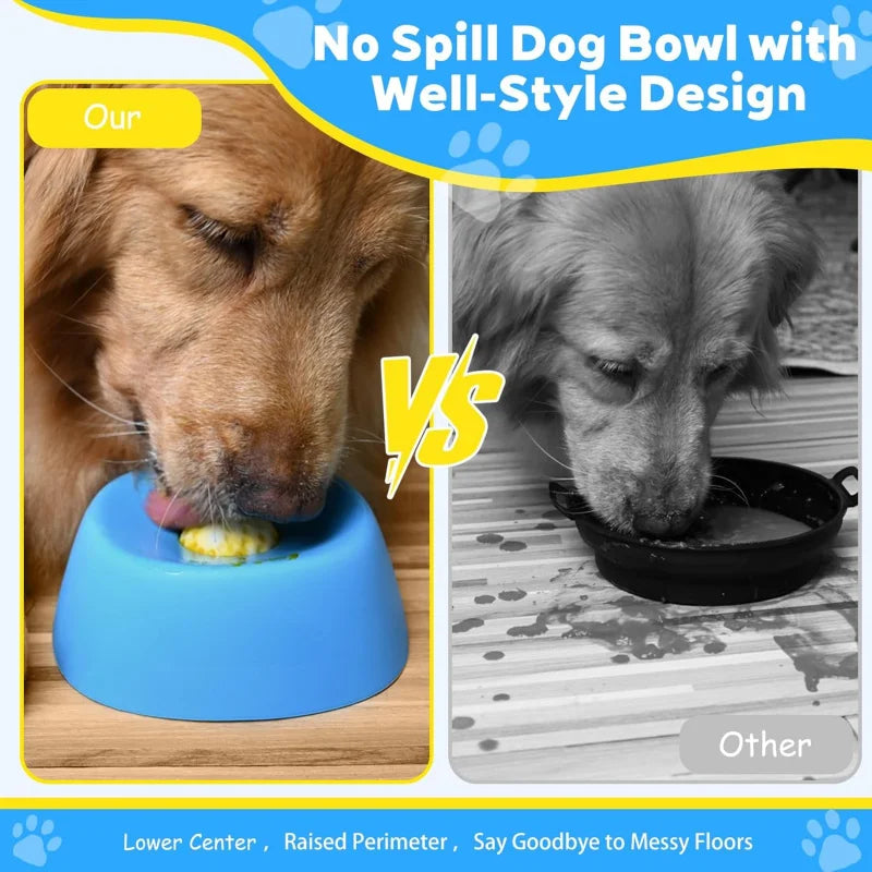 LickiRoll Slow Feeder Dog Bowl
