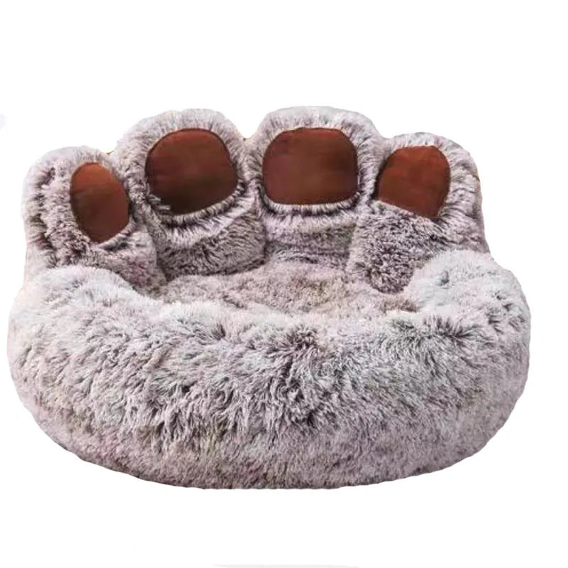 PawNest  Fluffy Comfort Pet Bed