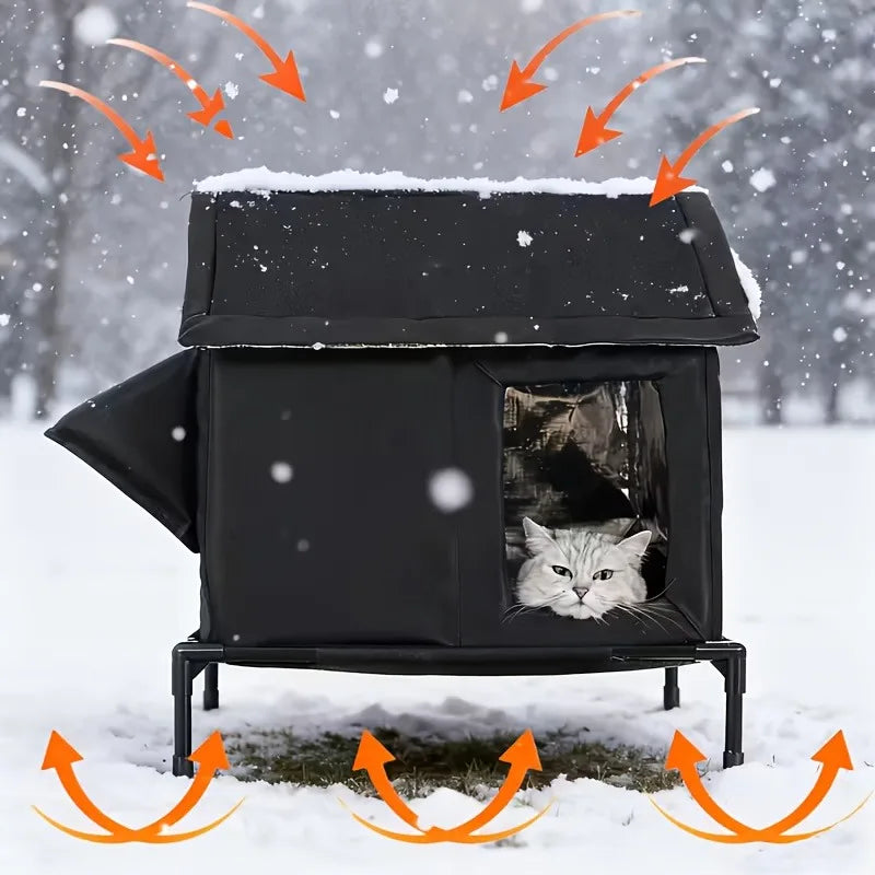 CozyGuard  Insulated Outdoor Cat House