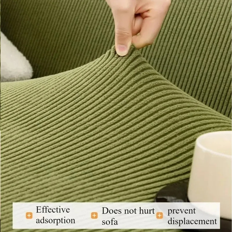 CozyCord Soft Stretch Sofa Cover