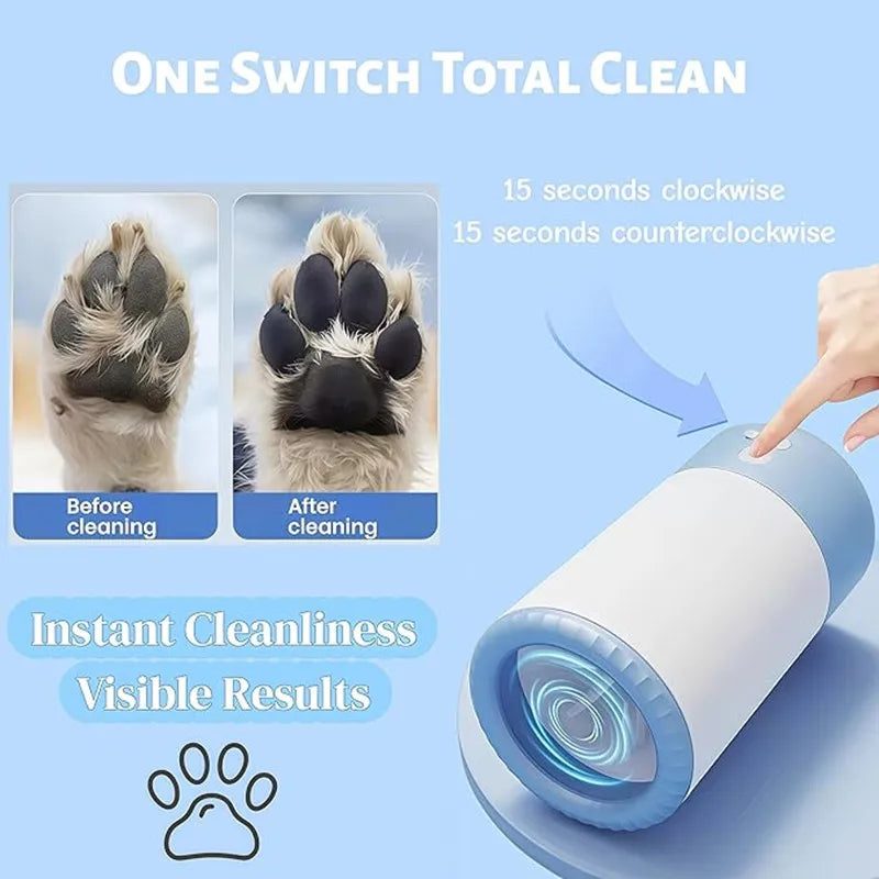PawPure Rechargeable Automatic Paw Cleaner for Dogs & Cats