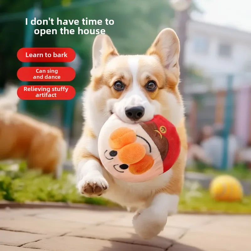 Cutius JumpJoy Rechargeable Interactive Bouncing Dog Toy