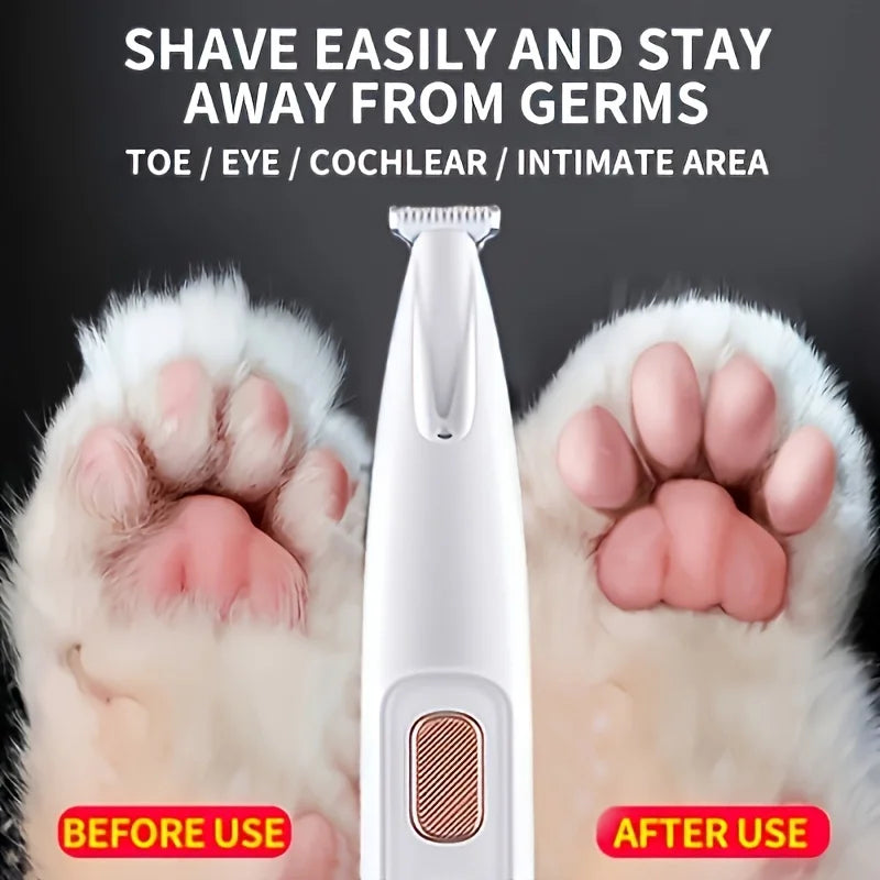 Rechargeable Paw & Detail Trimmer for Dogs & Cats