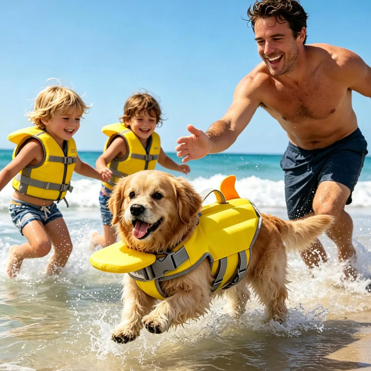 AquaPup  High-Buoyancy Dog Life Jacket