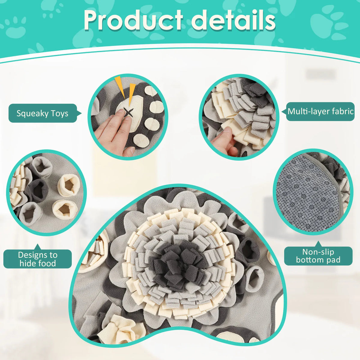 Sniff & Seek Interactive Snuffle Mat