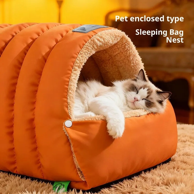 PurrNest Cozy Cat Cave Bed