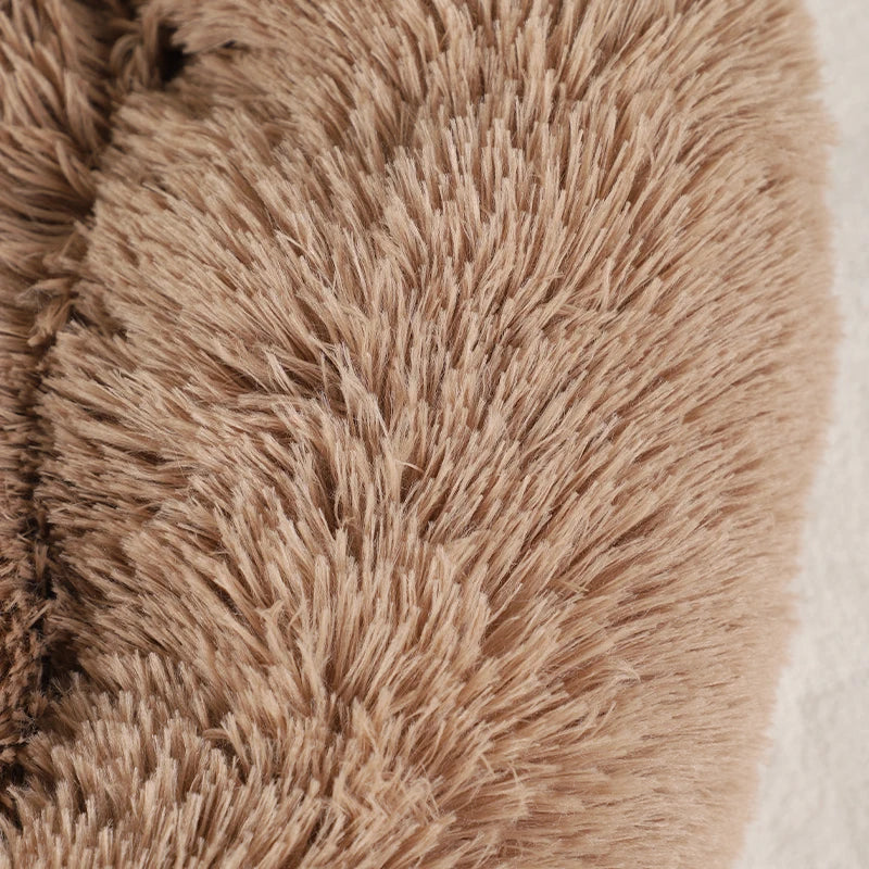 PawNest  Fluffy Comfort Pet Bed