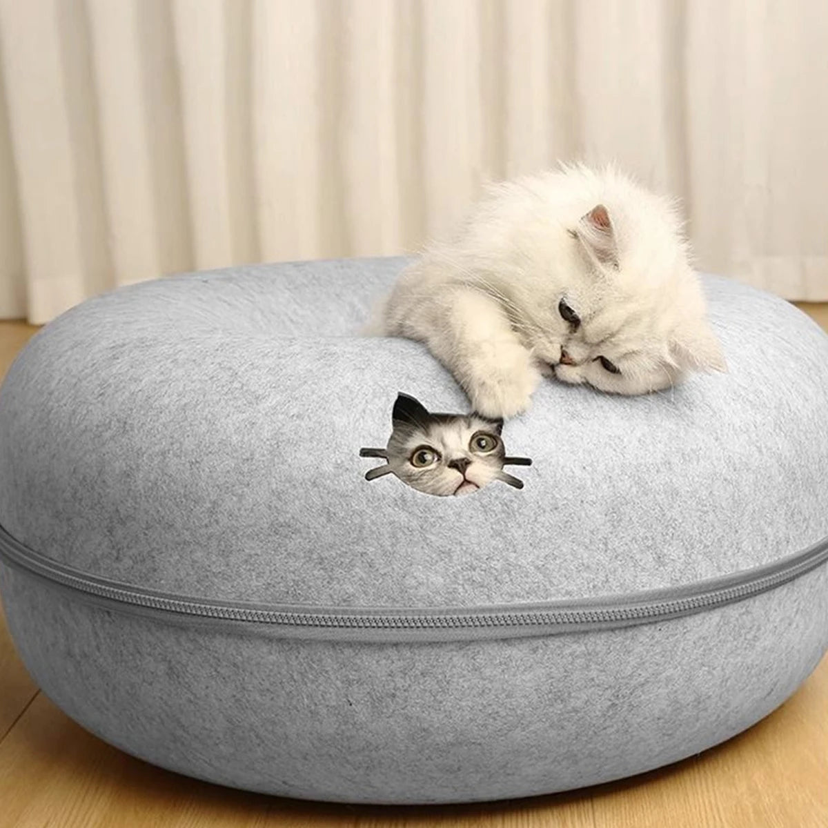 Cozy Interactive Cat Cave