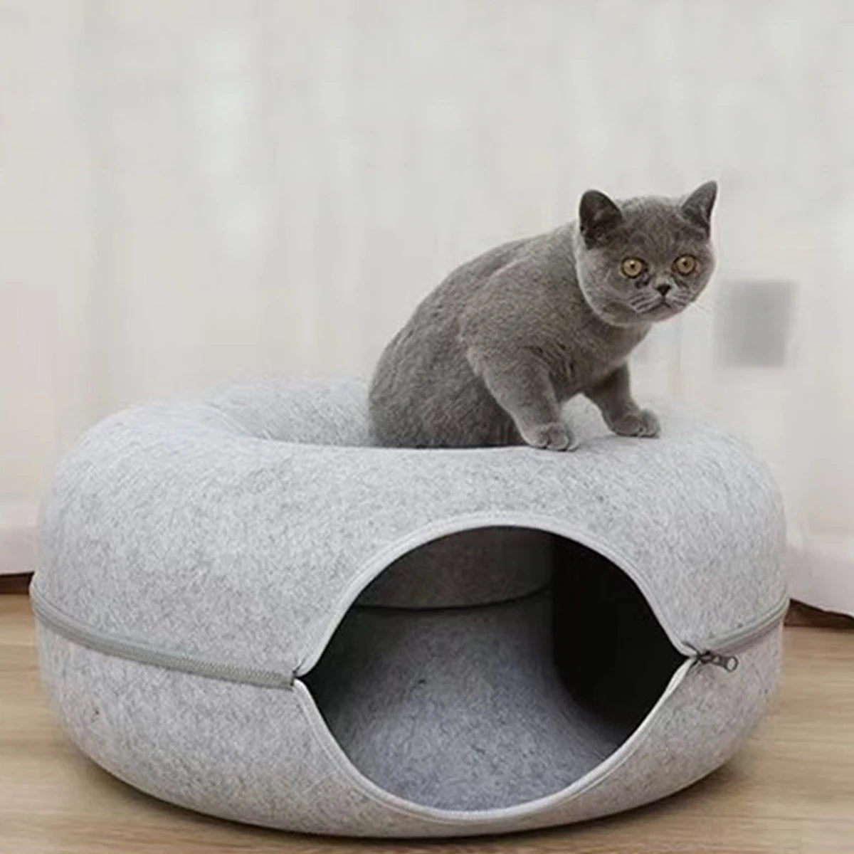 Cozy Interactive Cat Cave