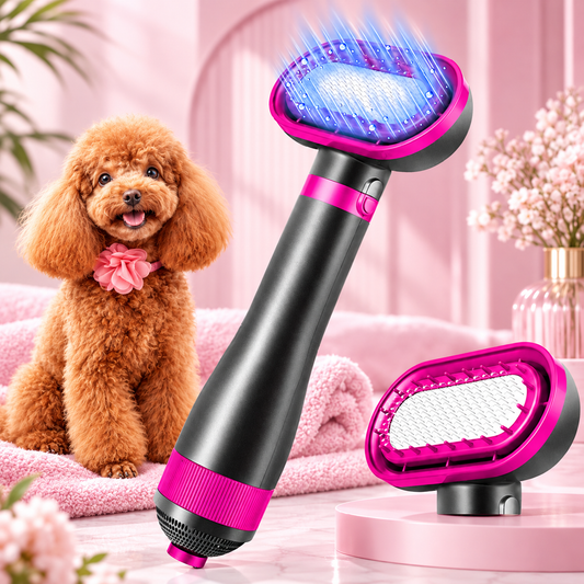 Pet Dryer & Grooming Brush