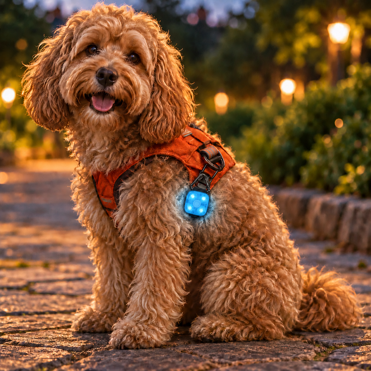 PawGlow – USB Rechargeable LED Pet Collar Light
