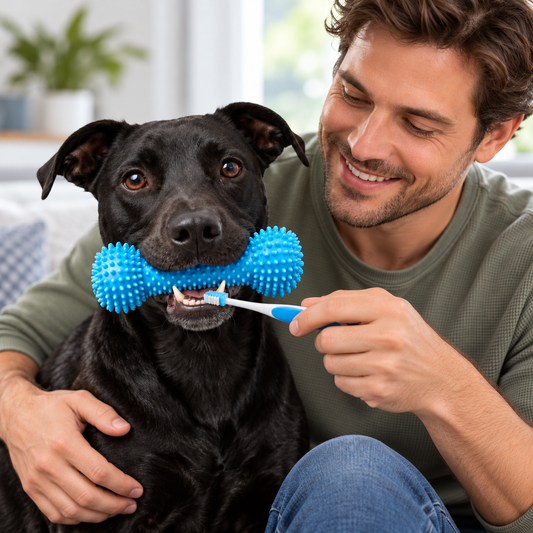 BrushBuddy – Dual-Action Dog Dental Toy