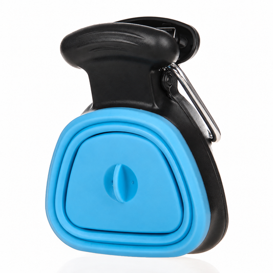 Fold & Go Dog Pooper Scooper with Waste Bag Holder