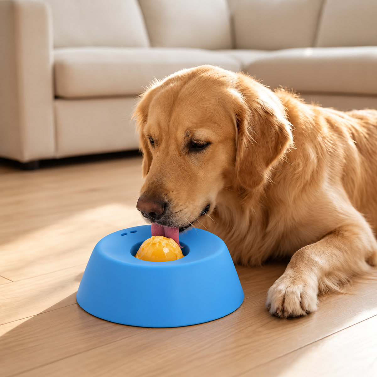 LickiRoll Slow Feeder Dog Bowl