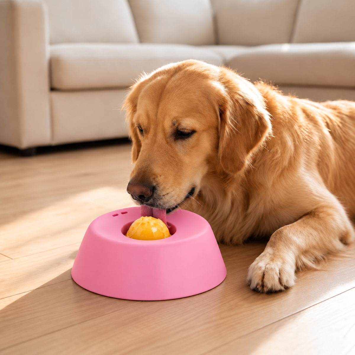 LickiRoll Slow Feeder Dog Bowl