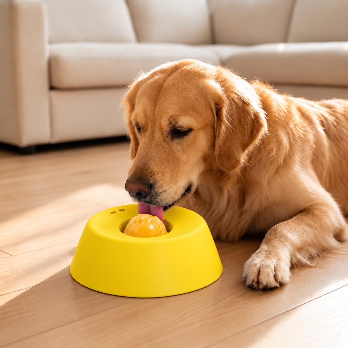 LickiRoll Slow Feeder Dog Bowl