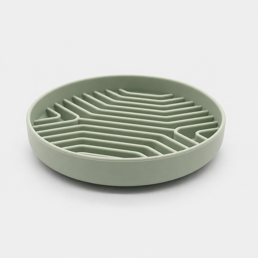 Silicone Slow Feeder & Lick Mat for Dogs & Cats