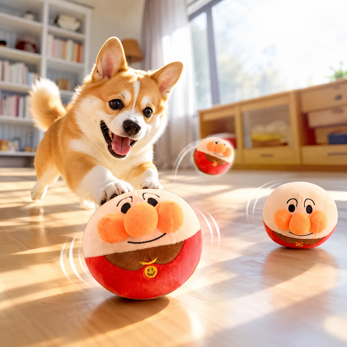 Cutius JumpJoy Rechargeable Interactive Bouncing Dog Toy